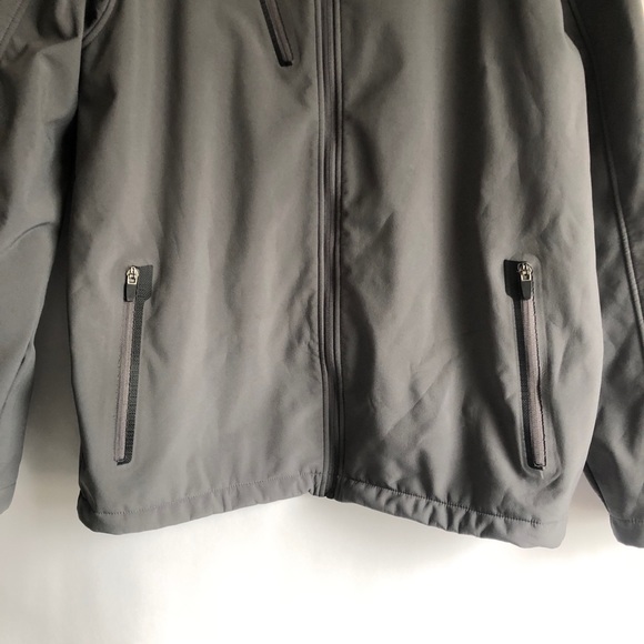 Port Authority Soft Shell Jacket Grey Men’s Large - Picture 4 of 11
